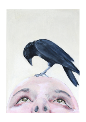 A2 Plakat - Fugl På Hoved