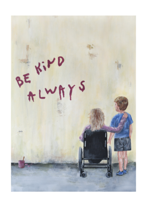 A2 Plakat - Be Kind Always